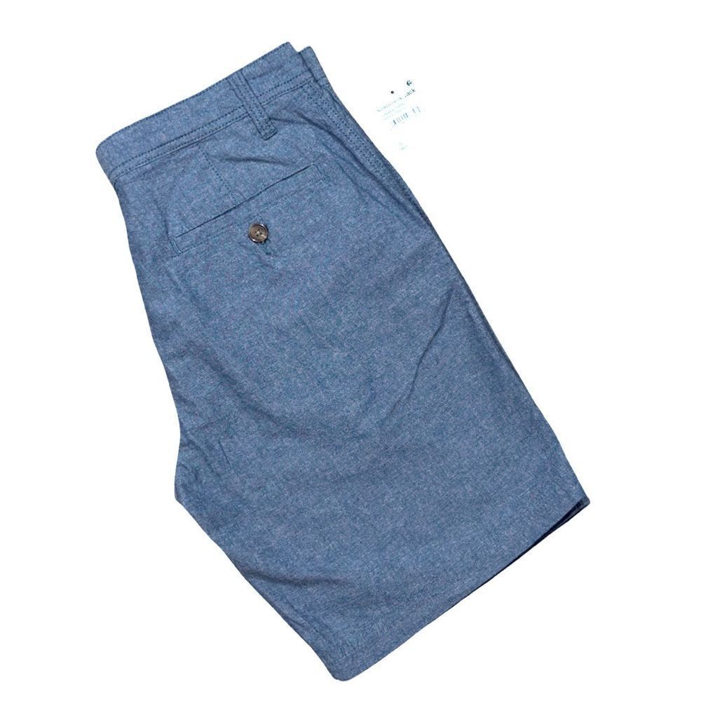 14th & Union Nordstrom Rack Men’s Cotton Chambray Slim Fit Shorts Size 32 NWT - Picture 7 of 7